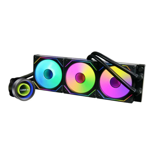 LIAN LI GA II TRINITY SL-INF 360 RGB AIO Liquid Cooler Black