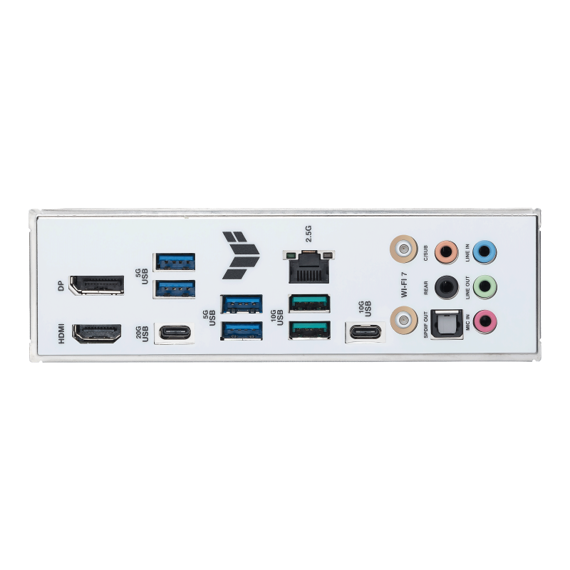 ASUS TUF Gaming Z790-BTF WiFi Motherboard – LGA 1700, ATX, White, 3-Year Warranty