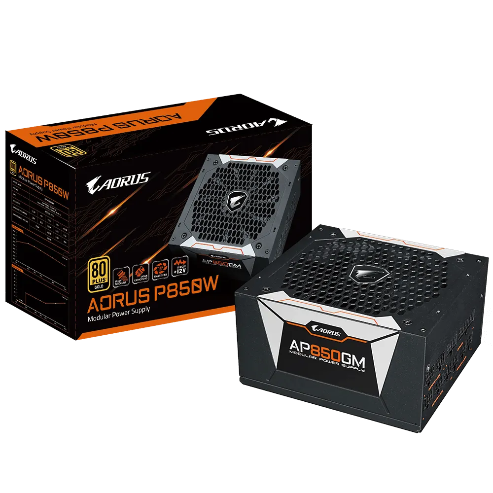 AORUS P850W 80+ GOLD Modular Power Supply