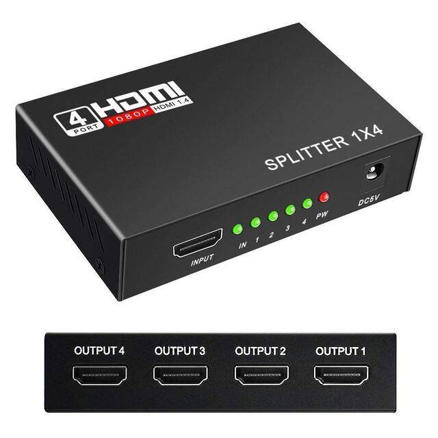 HDMI Splitter 4K x 2K – 4 Ports for High