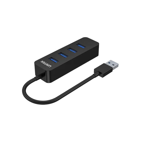 UNITEK uHUB Q4 – 4-Port Powered USB 3.0 Hub with USB-C Power Port