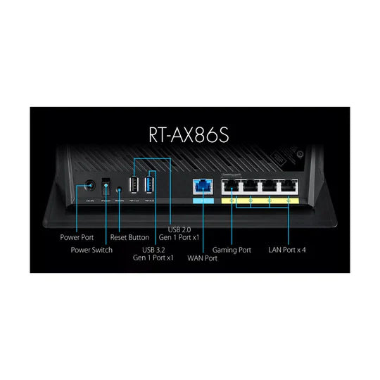 ASUS RT-AX86S WiFi 6 Router