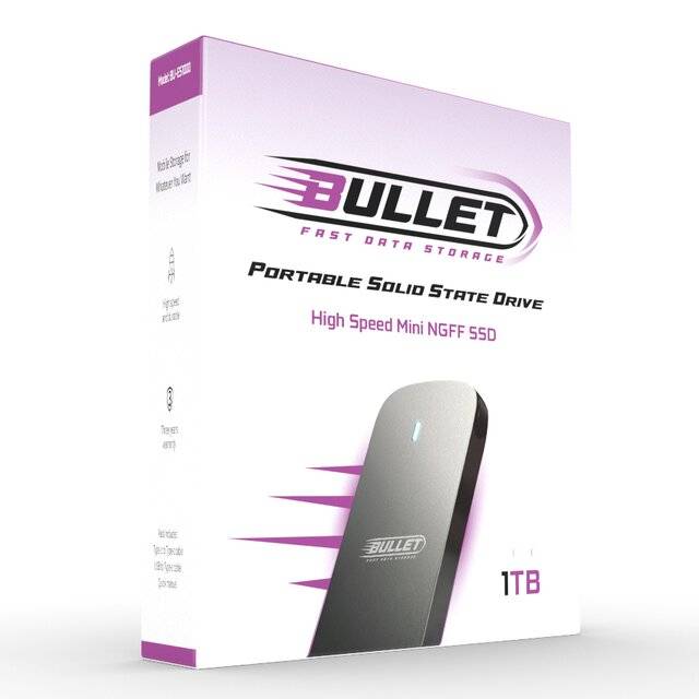 Bullet Portable 1TB External SSD