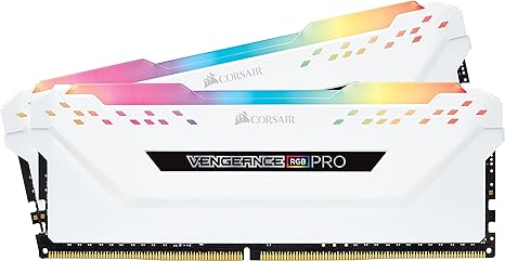 Corsair Vengeance RGB Pro 16GB (2x8GB) DDR4 3600MHz White