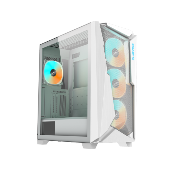 GIGABYTE C301GW V2 White ATX Mid-Tower Case