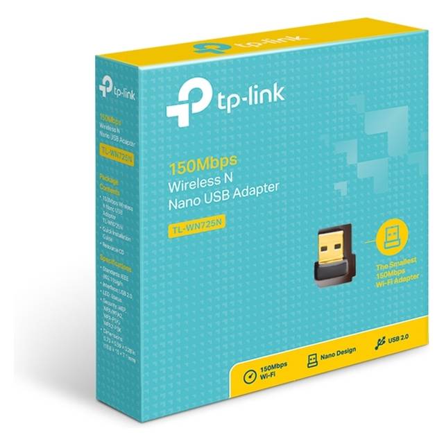 TP-LINK TL-WN725N WiFi USB Adapter