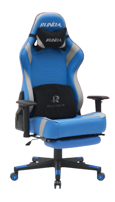 RD-1009 Gaming Chair Blue-Grey