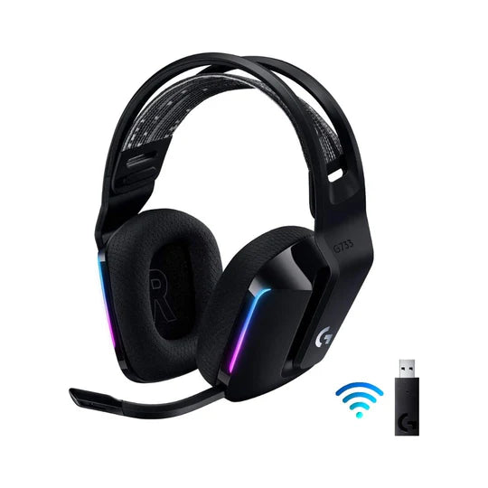 Logitech G733 LIGHTSPEED Wireless Gaming Headset Black