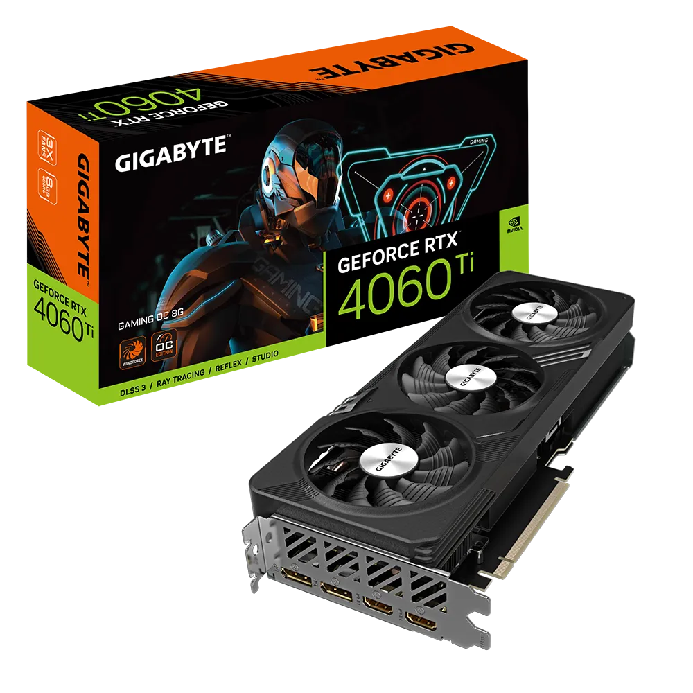 GIGABYTE GeForce RTX 4060 Ti GAMING OC 8G