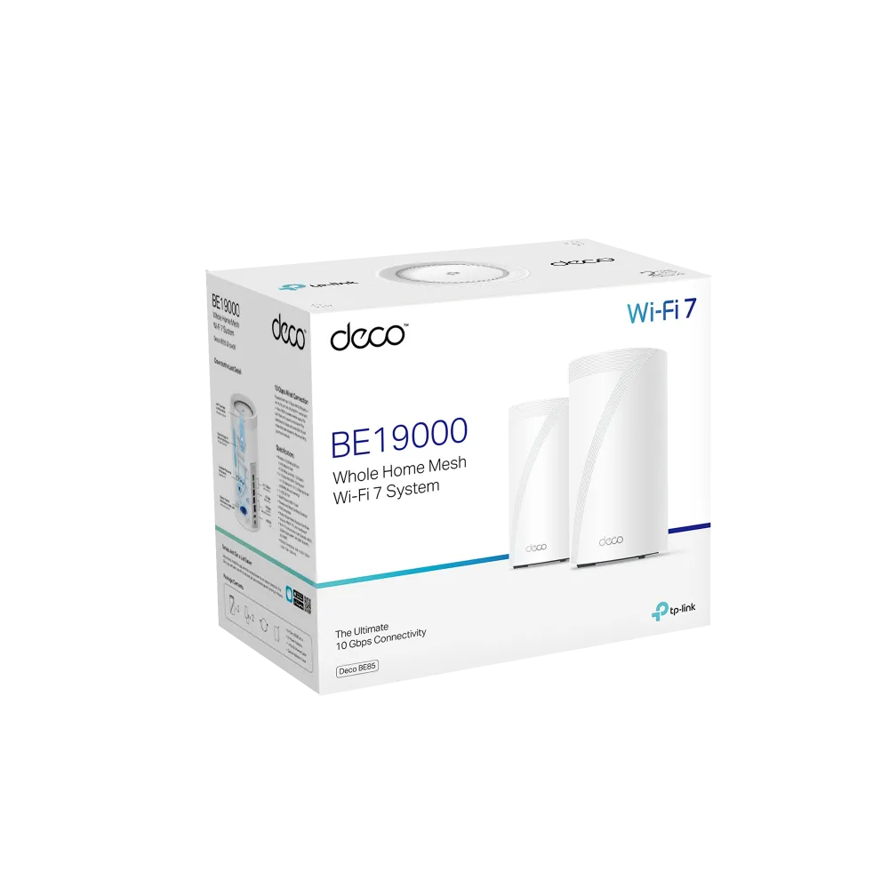 TP-Link Deco BE85 BE19000 Tri-Band Wi-Fi 7 Mesh S