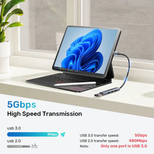 UNITEK 4 in 1 USB-C Hub