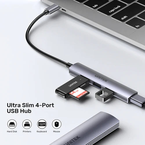 UNITEK 4 in 1 USB-C Hub