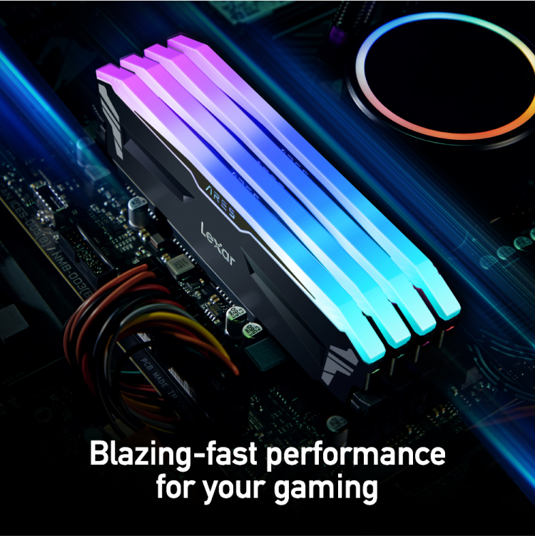 Lexar 32GB (2x16GB) DDR4 3600MHz RGB RAM Kit