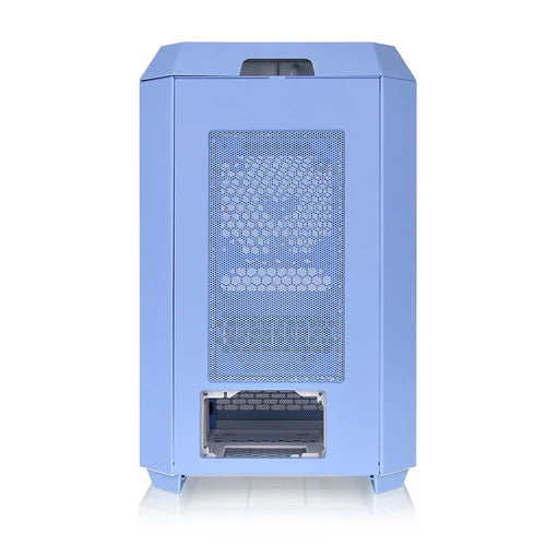 Thermaltake Tower 300 Micro-ATX Case with 2x140mm CT Fans, 420mm Radiator Support  Blue& Optional Horizontal Display Kit