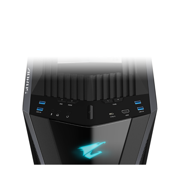 GIGABYTE AORUS AC700G Glass Mid-Tower Gaming Case