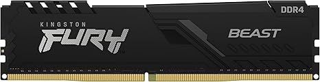 Kingston FURY Beast 16GB (2x8GB) DDR4 3200MHz CL16 RAM Kit