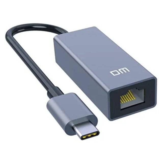 DM CHB017 Type-C to LAN RJ45 Adapter