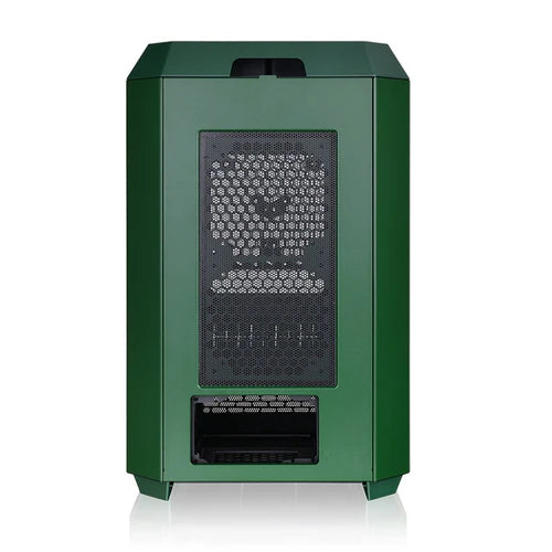 Thermaltake Tower 300 Micro-ATX Case with 2x140mm CT Fans, 420mm Radiator Support & Optional Horizontal Display Kit Green