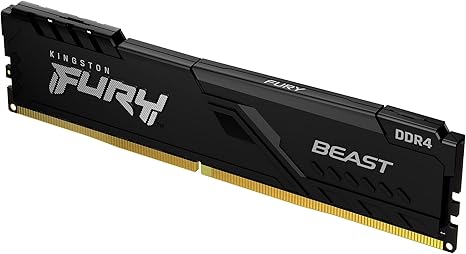 Kingston FURY Beast 16GB (2x8GB) DDR4 3200MHz CL16 RAM Kit