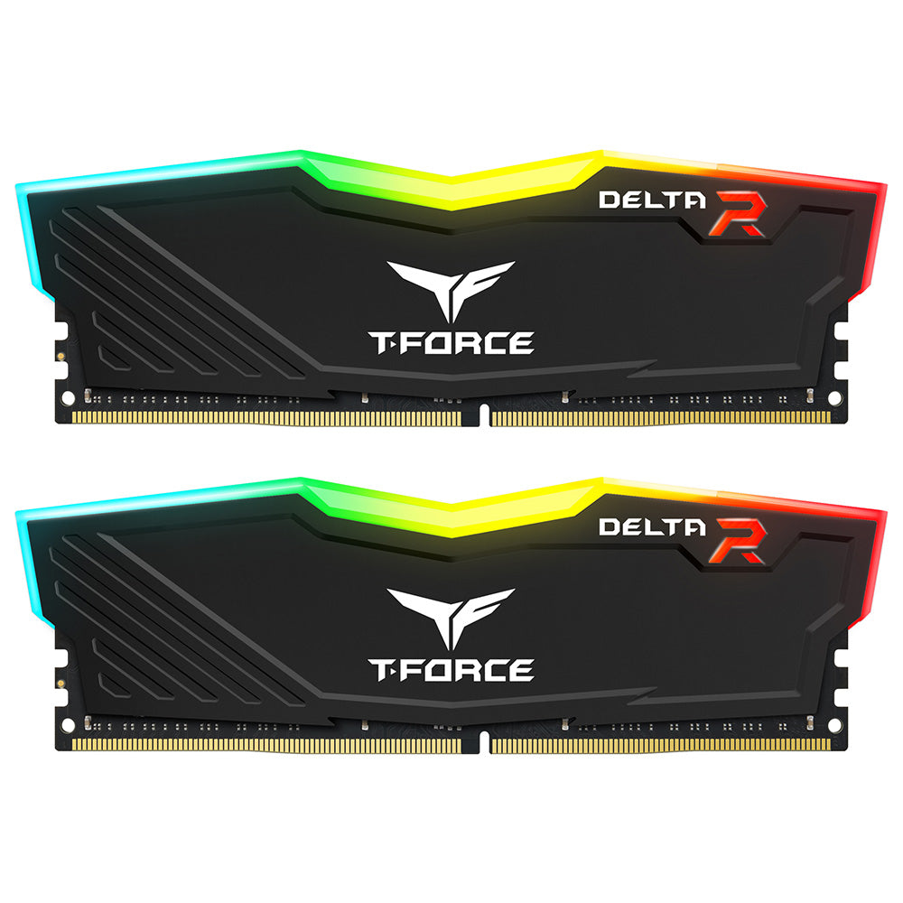 TEAMGROUP T-Force Delta RGB DDR4 Ram 16GB (2x8GB) 3600MHz CL18