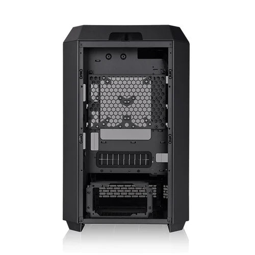 Thermaltake Tower 300 Micro-ATX Case with 2x140mm CT Fans & Optional Horizontal Display Kit Black