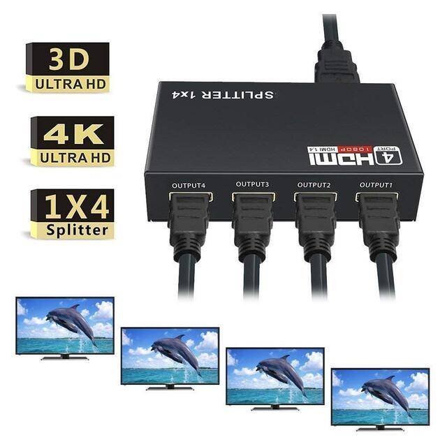 HDMI Splitter 4K x 2K – 4 Ports for High