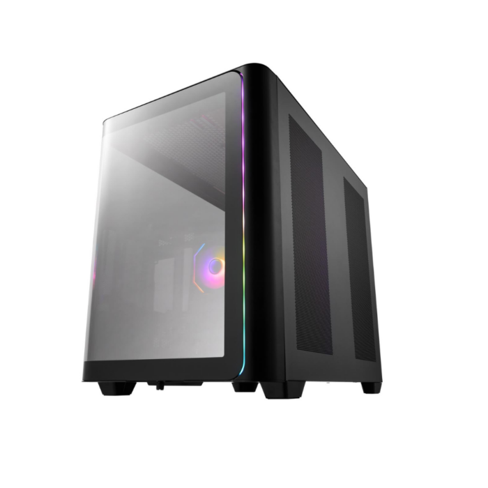 FSP M580-BA ARGB Mid-Tower Case – Black