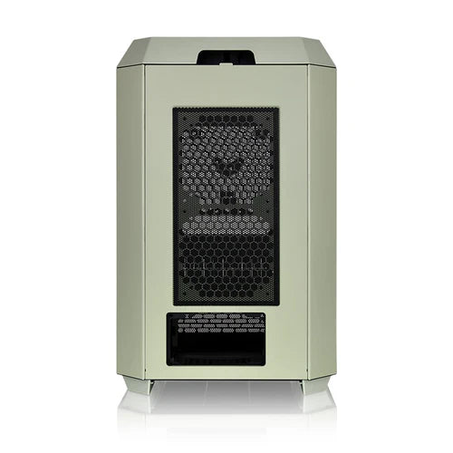 Thermaltake Tower 300 Micro-ATX Case with 2x140mm CT Fans, 420mm Radiator Support & Optional Horizontal Display Kit Gray