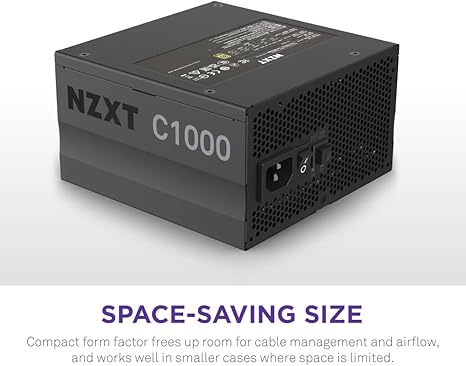 NZXT C Series 1000W 80 PLUS Gold Power Supply