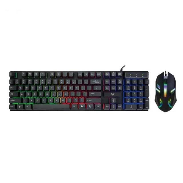 Crown CMCKG-201 Gaming Keyboard & Mouse Combo – Mizzo Shopping