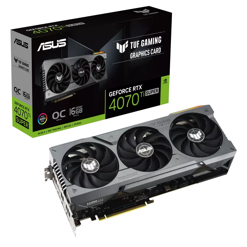 ASUS TUF Gaming GeForce RTX™ 4070 Ti SUPER OC Edition