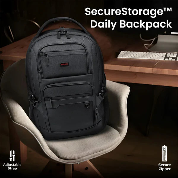 Promate SecureStorage™ 15.6” Laptop Backpack