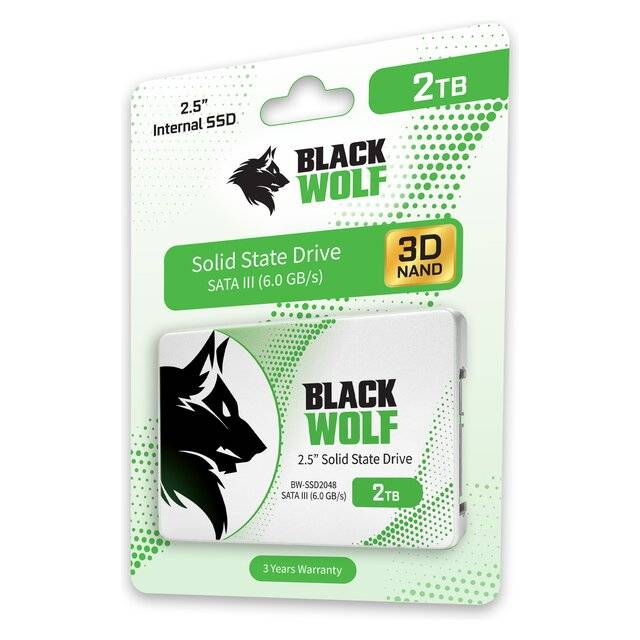 Black Wolf 2TB 2.5