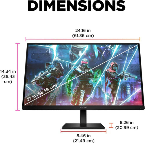 HP OMEN 27s Gaming Monitor - 27