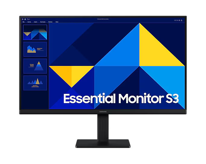 Samsung 24-Inch Essential Monitor S3 S30GD | Full HD 1080p IPS Display, 100Hz, 5ms, HDMI | Model LS24D300GA