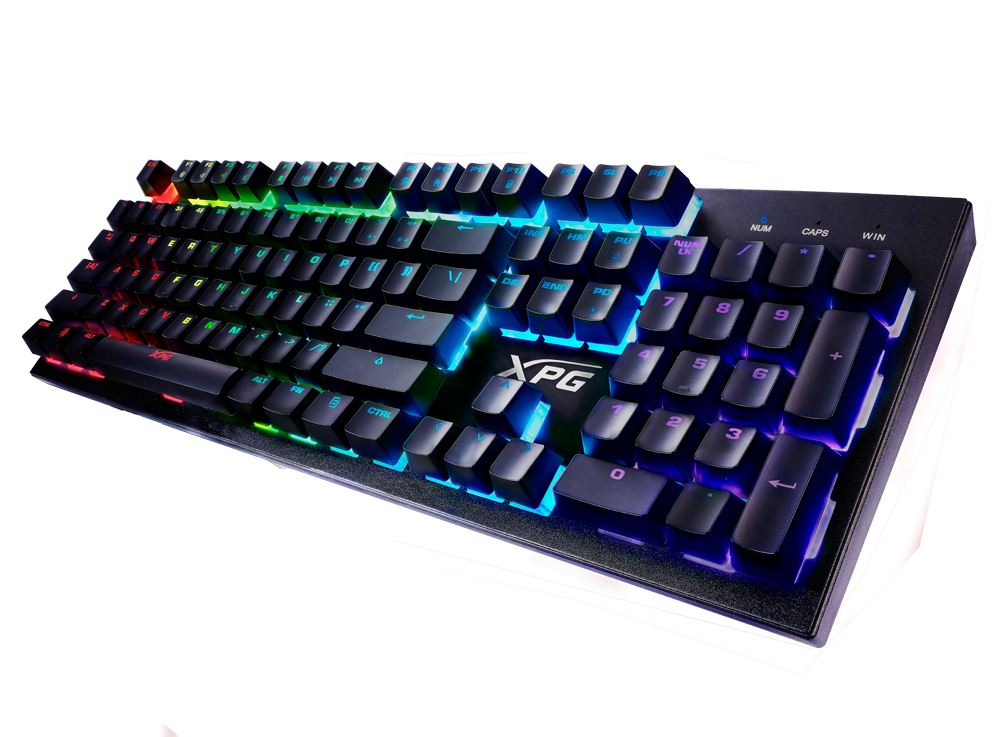 XPG Infarex K10 Gaming Keyboard + Keycaps