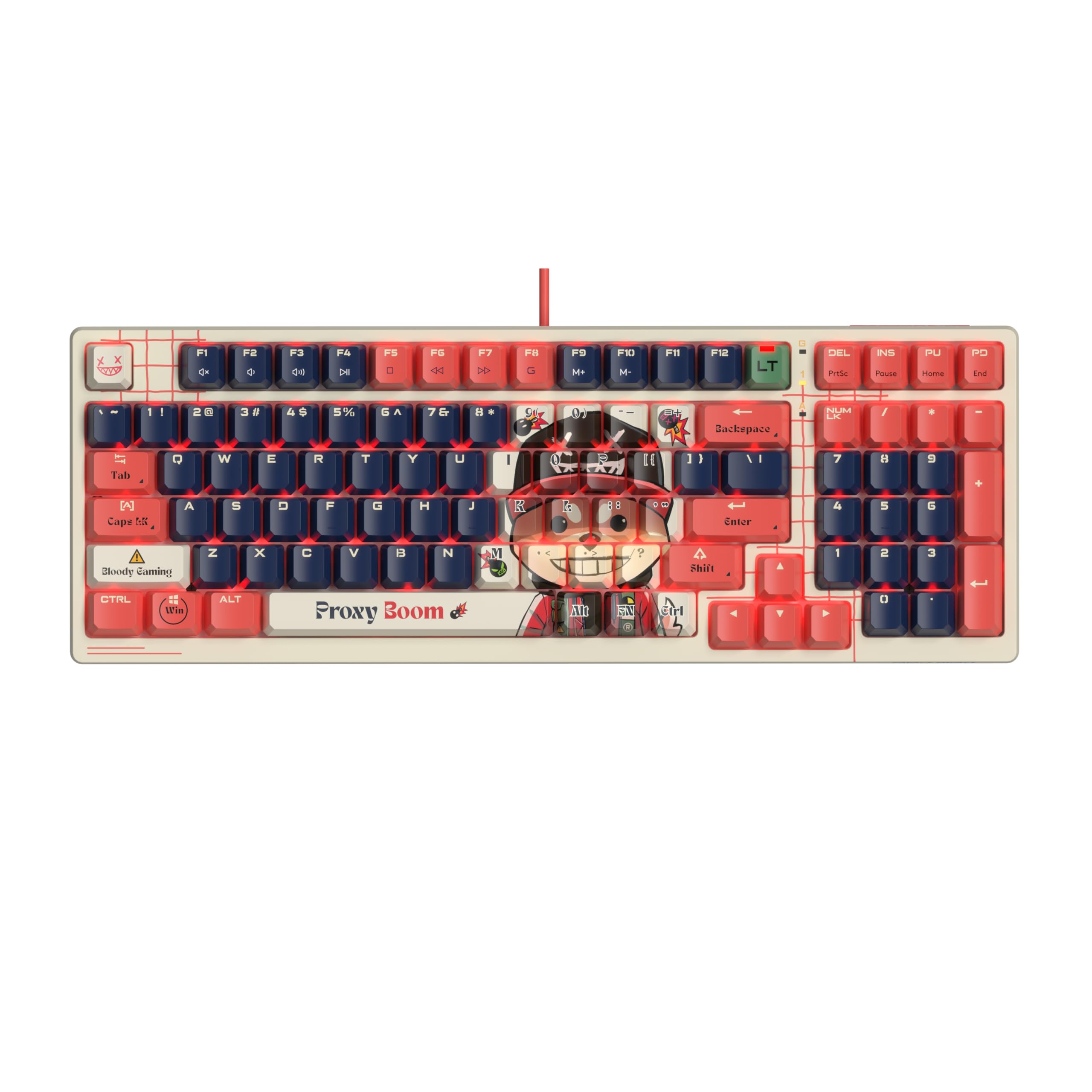 Bloody AT98 Alpha Optical Switch Gaming Keyboard