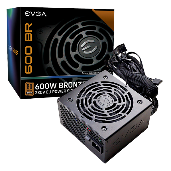 EVGA BR 600W 80 PLUS Bronze PSU