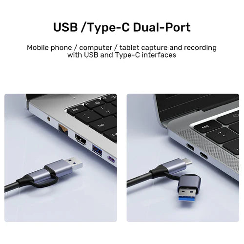 UNITEK HDMI to USB-C/A Video Capture Card