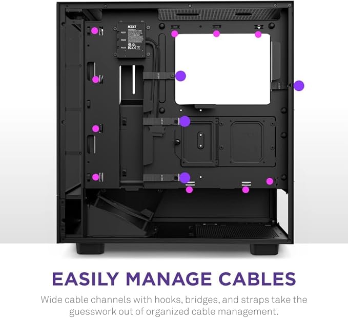 NZXT H5 Elite Edition ATX Mid Tower Case Black