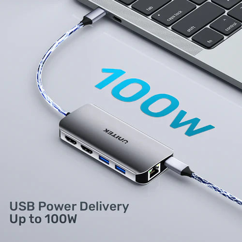 UNITEK 8 in 1 USB-C Hub