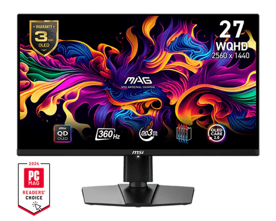 MSI MAG 271QPX QD-OLED Gaming Monitor 27