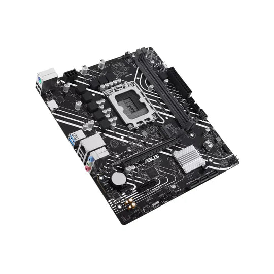 ASUS PRIME H610M-K D4 ARGB Motherboard – Intel 13th & 12th Gen, DDR4, M.2, Micro-ATX, Aura Sync RGB