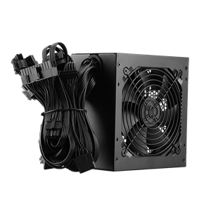 Segotep BN750W 750W Bronze 80+ Non-Modular Power Supply - PCIe 5.0 Ready, Efficient Cooling & Active PFC