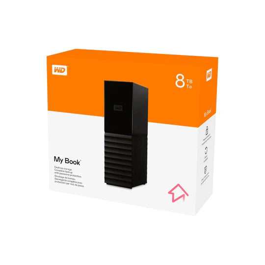 WD My Book 8TB Desktop External Hard Drive