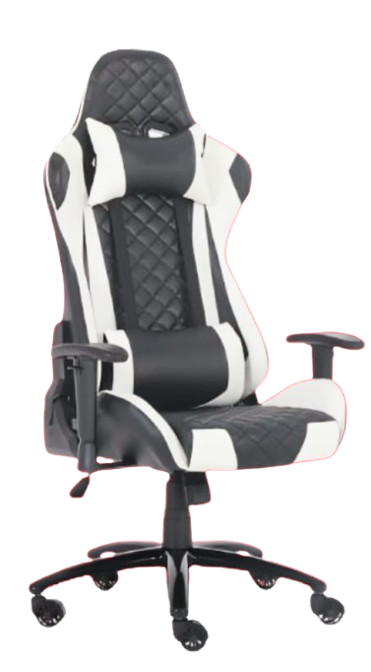 D-335-T Gaming Chair white-Black