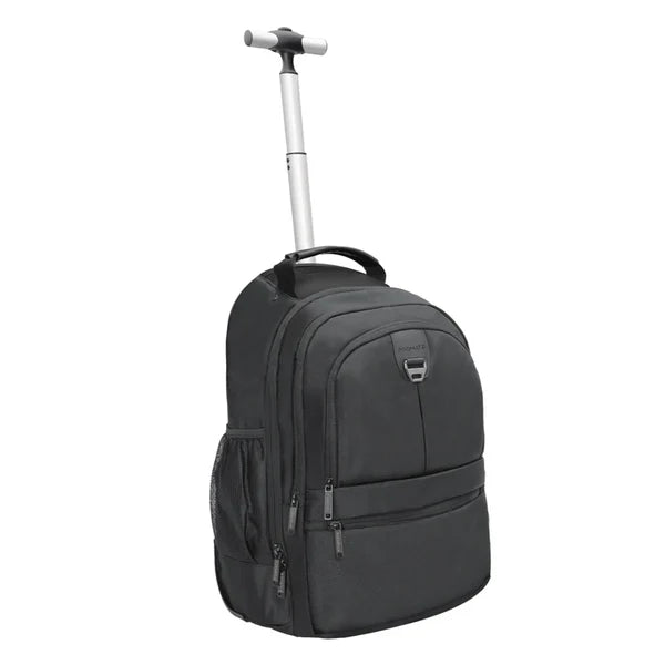 Promate Large Capacity Trolley Bag with Multiple Compartments for 15.6” Laptops