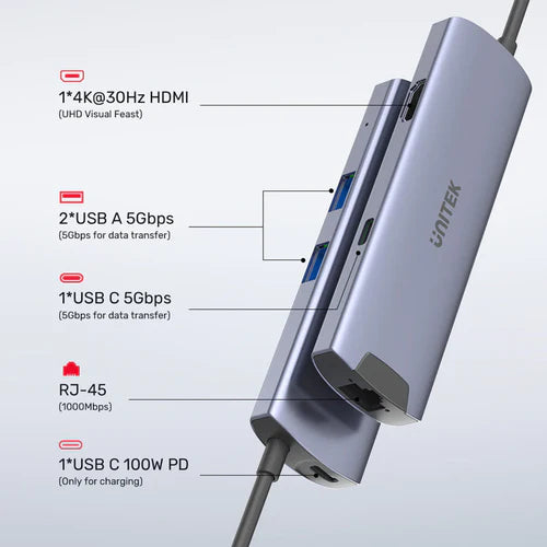 UNITEK USB-C Multiport Hub