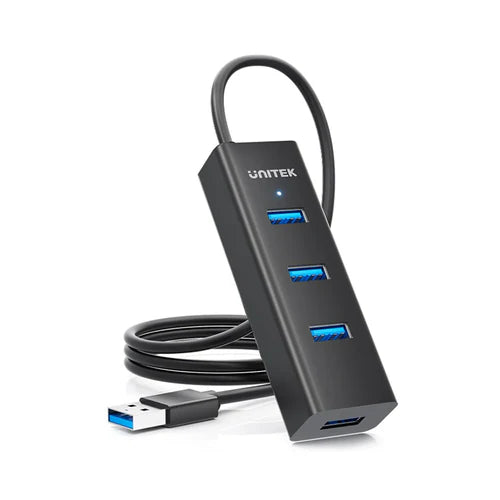 UNITEK 4 in 1 USB-A Hub with 120CM Extension Cable