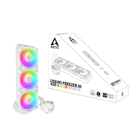 Arctic Liquid Freezer III 420 A-RGB White